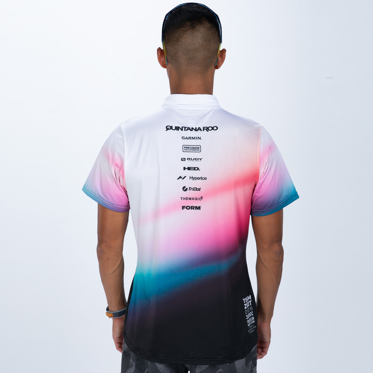 Men's Ltd Zip Polo Shirt - TZ Afterglow