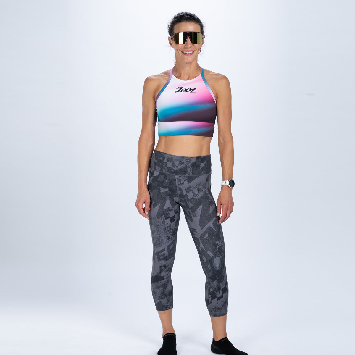 Women's Ltd Run Pulse High-Rise Capri - TZ Rattlecan