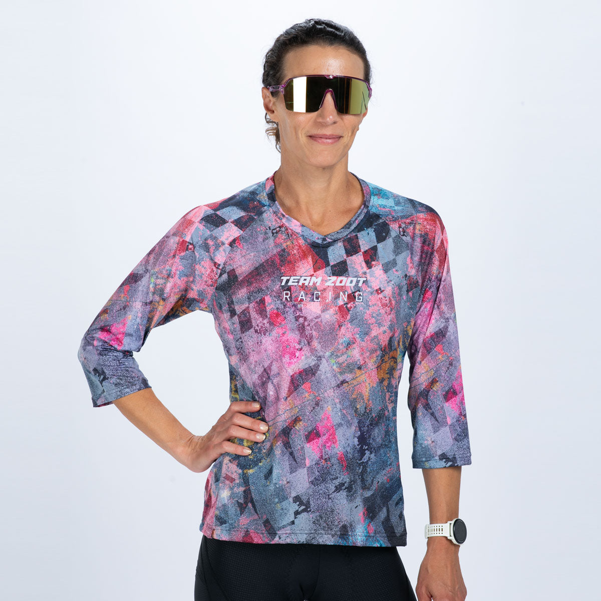 Women's Recon Cycle 3/4" Sleeve Dirt Shirt - TZ Rattlecan