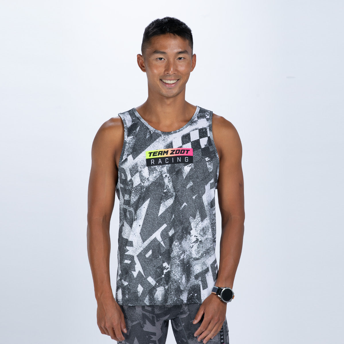 Men's Ltd Run Singlet - TZ Rattlecan
