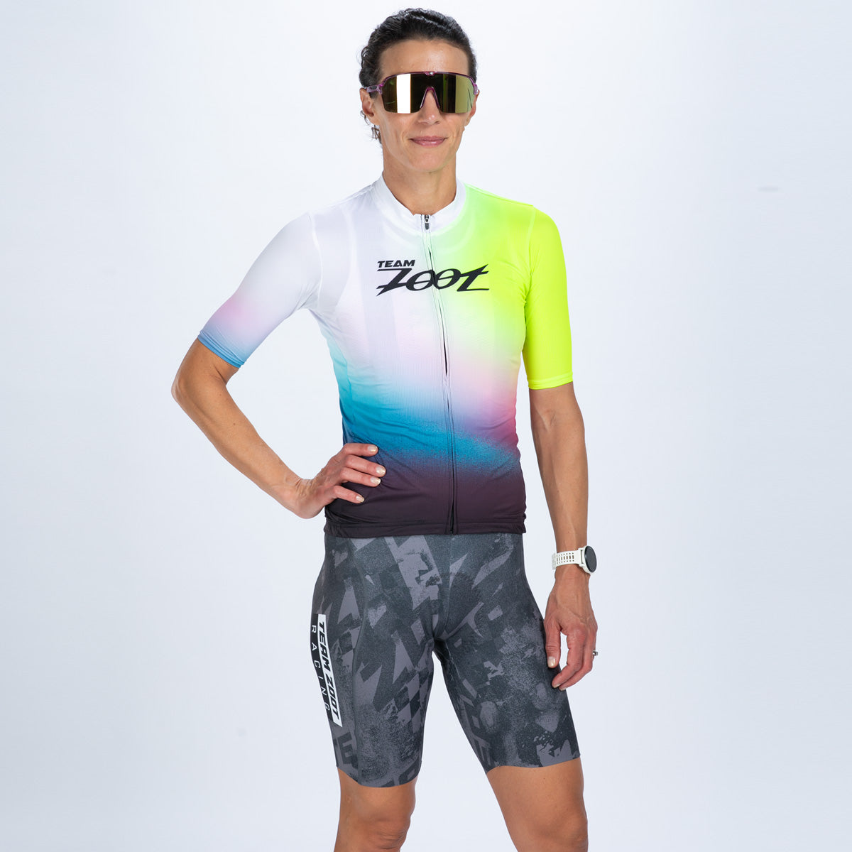Women's Ltd Cycle Seamless Bib Short - TZ Rattlecan