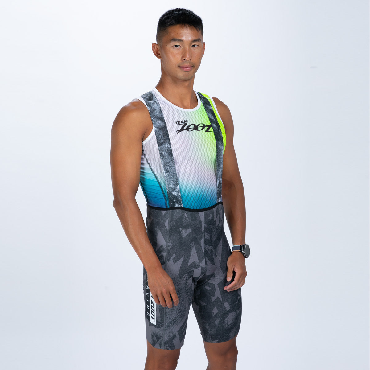 Men's Ltd Cycle Seamless Bib Short - TZ Rattlecan