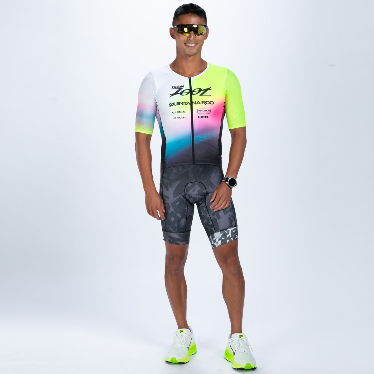 Men's Ltd Tri Aero Fz Racesuit - TZ Afterglow