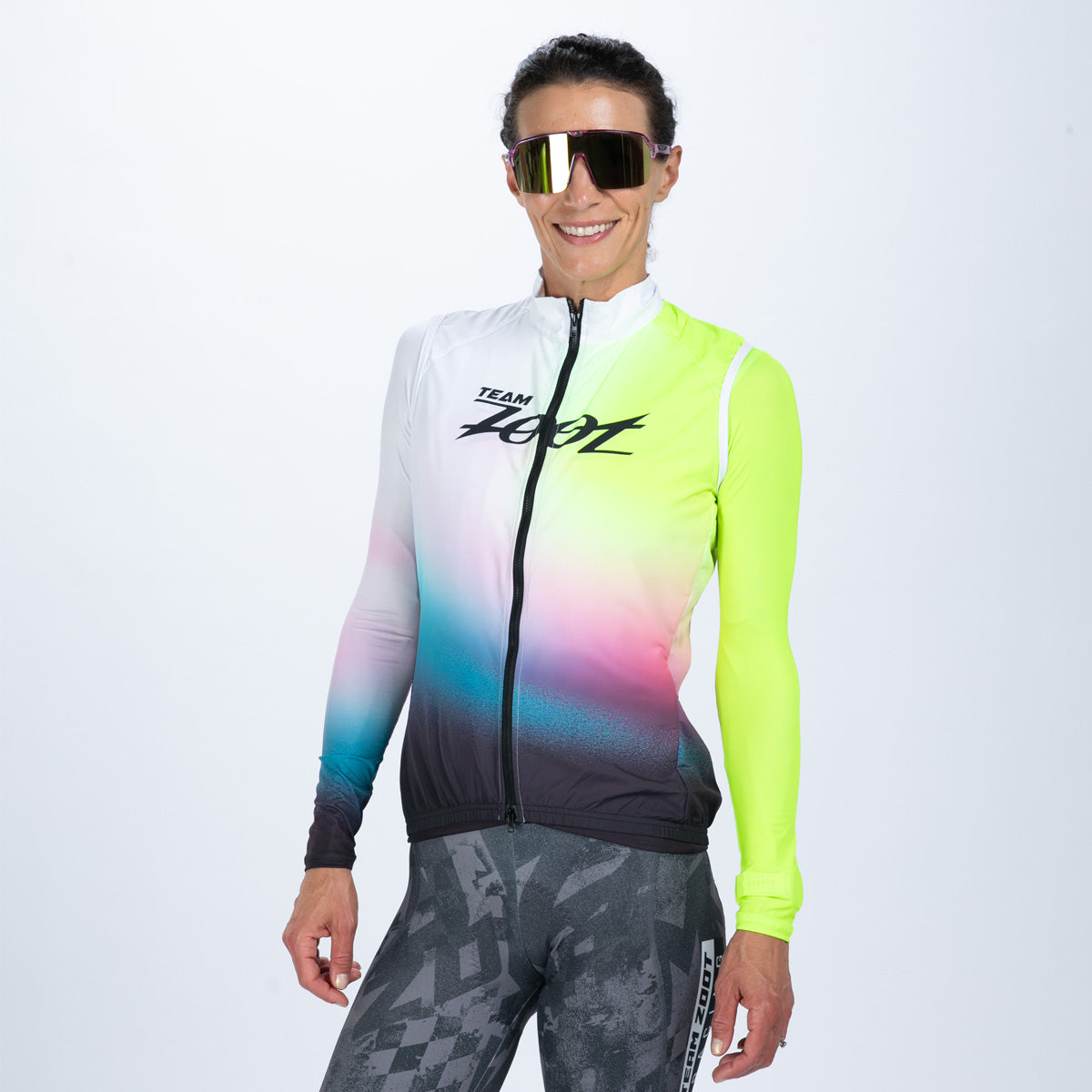 Women's Ltd Cycle Vest - TZ Afterglow