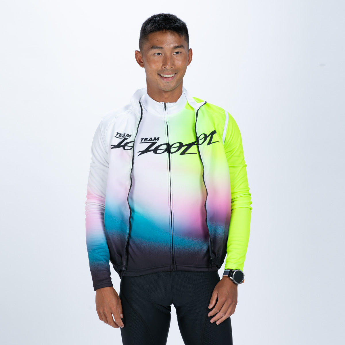 Men's Ltd Cycle Vest - TZ Afterglow