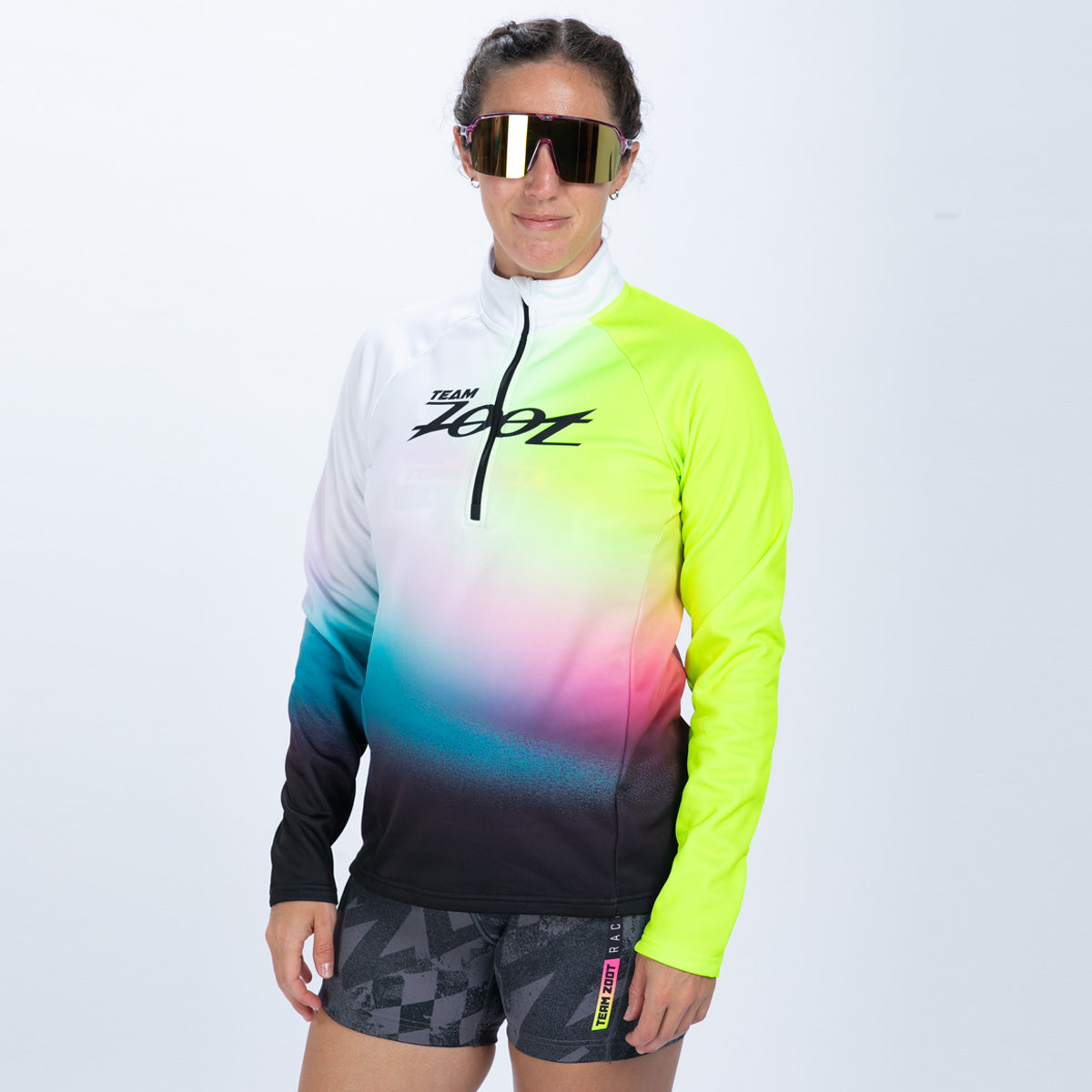 Women's Ltd Run Thermo Half Zip  - TZ Afterglow