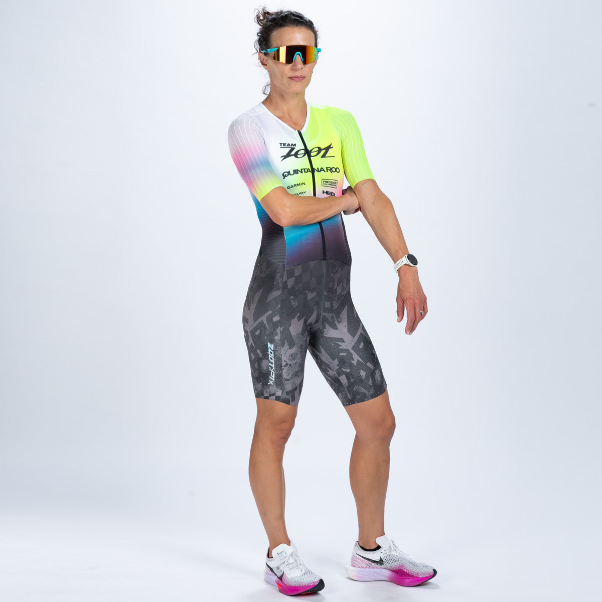 Women's Ultra Tri P1x Racesuit (Sublimated) - TZ Afterglow