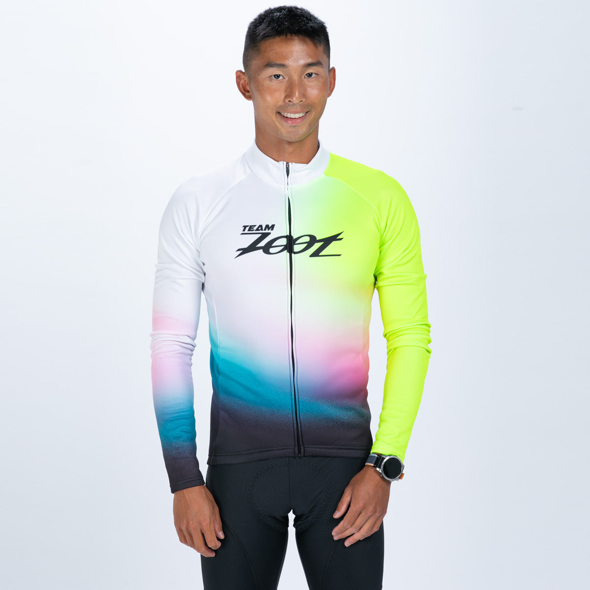Men's Ltd Cycle Thermo Jersey - TZ Afterglow