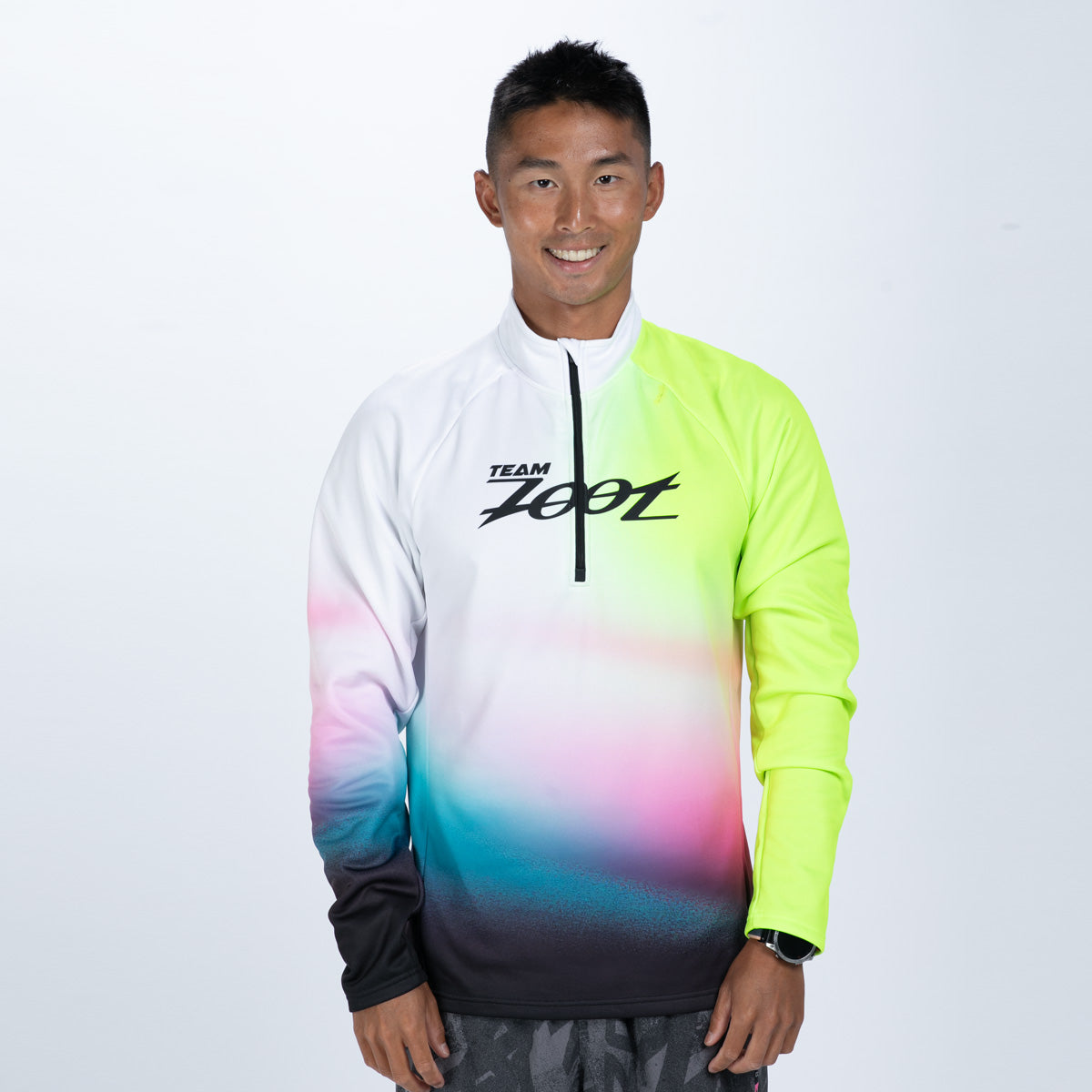 Men's Ltd Run Thermo Half Zip  - TZ Afterglow