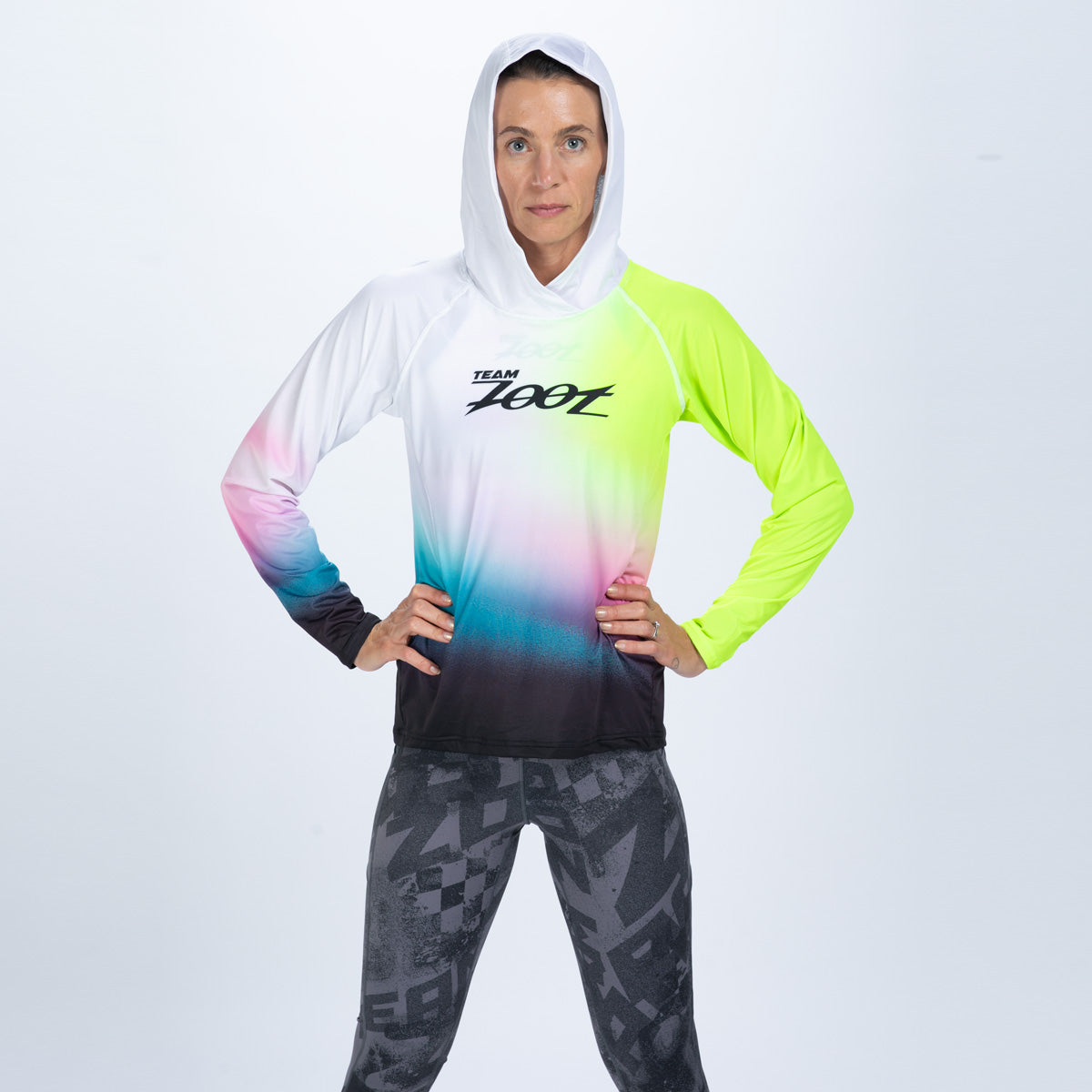 Women's Ltd Run Sun Stop Hoodie - TZ Afterglow