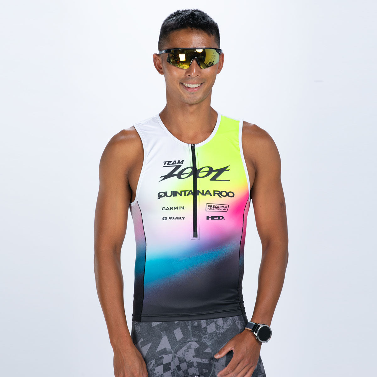Men's Ltd Tri Tank - TZ Afterglow