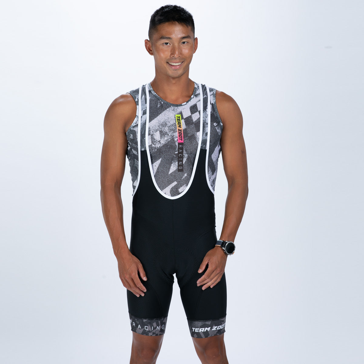 Men's Ltd Cycle Bib with Black Exos - TZ Rattlecan