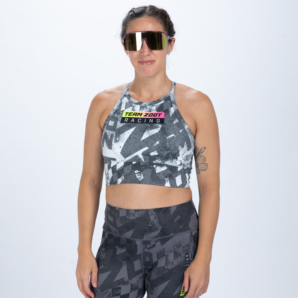 Women's Ltd Run Crop - TZ Rattlecan