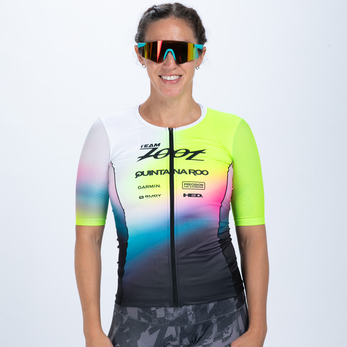 Women's Ltd Tri Aero Jersey - TZ Afterglow
