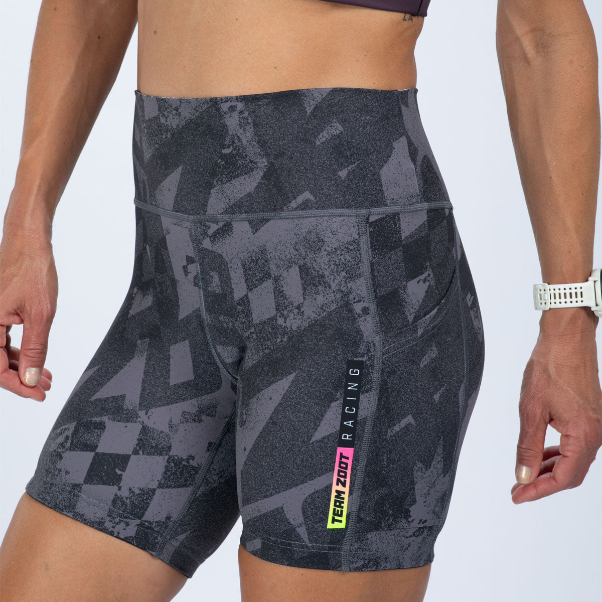 Women's Ltd Run 6" Pulse High-Rise Short - TZ Rattlecan
