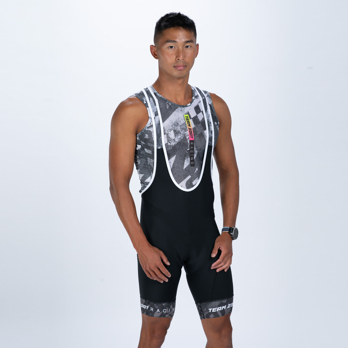 Men's Ltd Cycle Bib with Black Exos - TZ Rattlecan