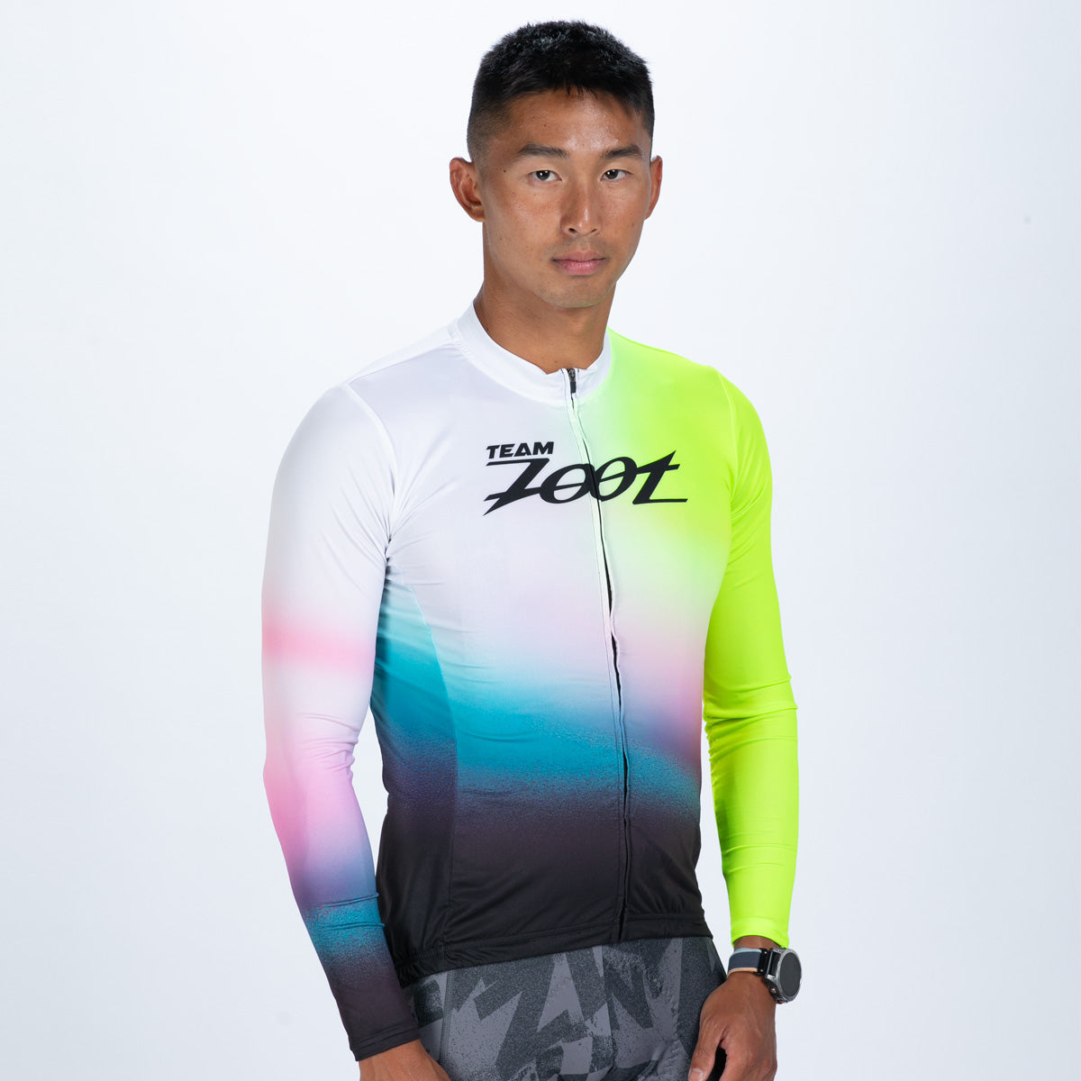 Men's Ltd Cycle Sun Stop Ls Jersey - TZ Afterglow