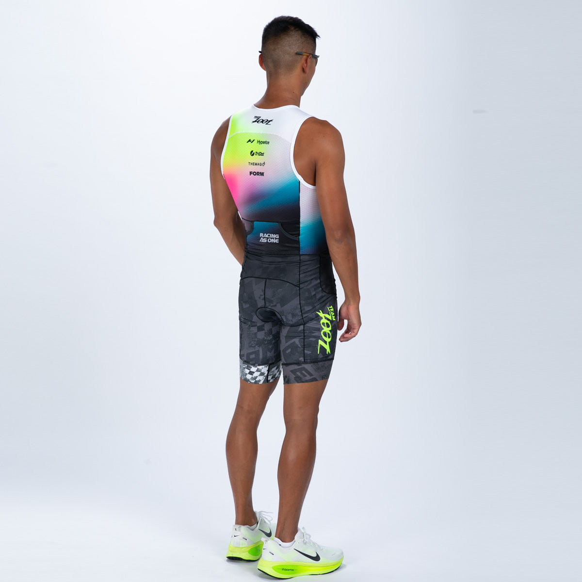 Men's Ltd Tri Slvs Fz Racesuit - TZ Afterglow
