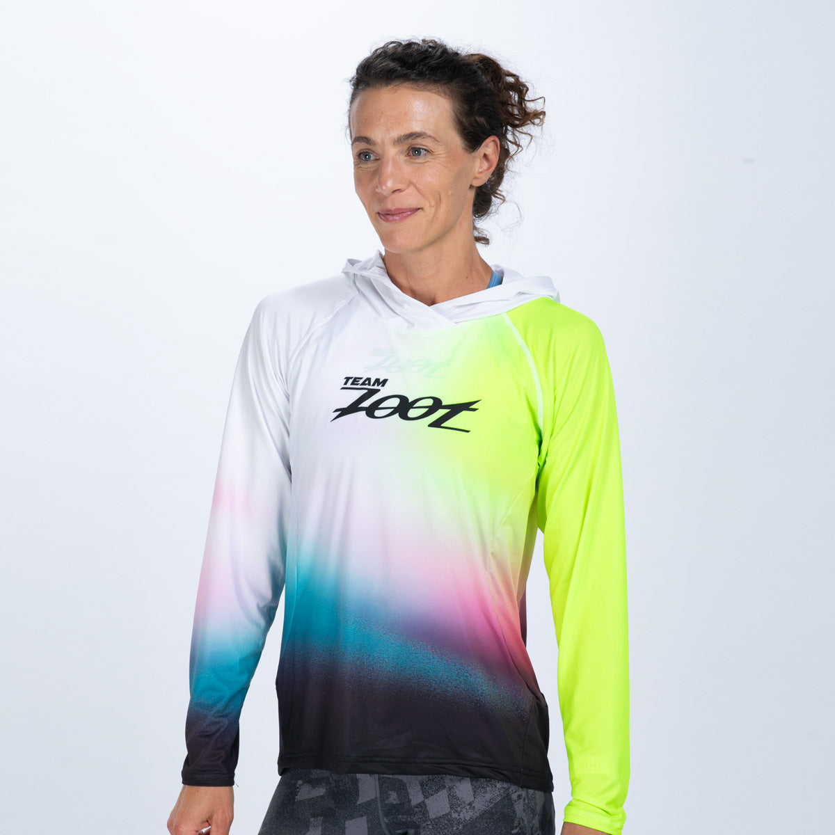 Women's Ltd Run Sun Stop Hoodie - TZ Afterglow