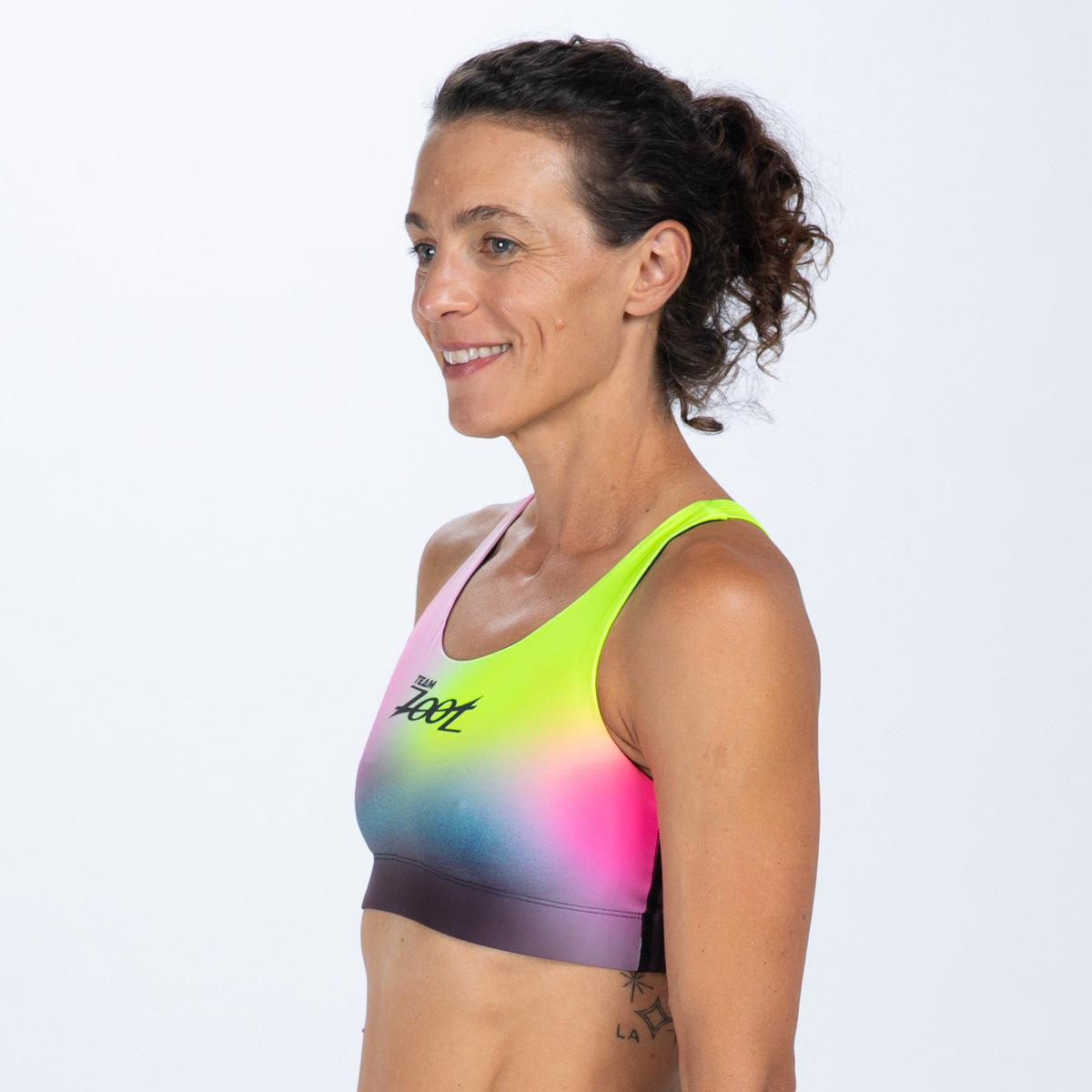 Women's Ltd Swim Crossback Bikini Top - TZ Afterglow