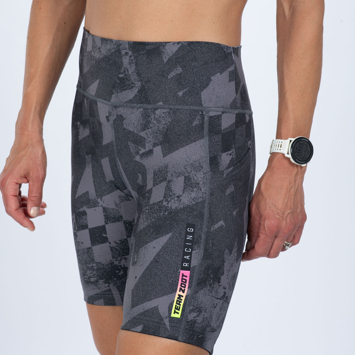 Women's Ltd Run 8" Pulse High-Rise Short - TZ Rattlecan