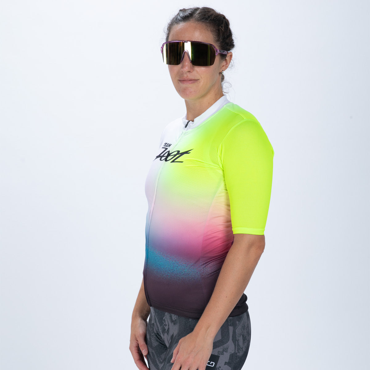 Women's Ltd Cycle Aero Jersey - TZ Afterglow