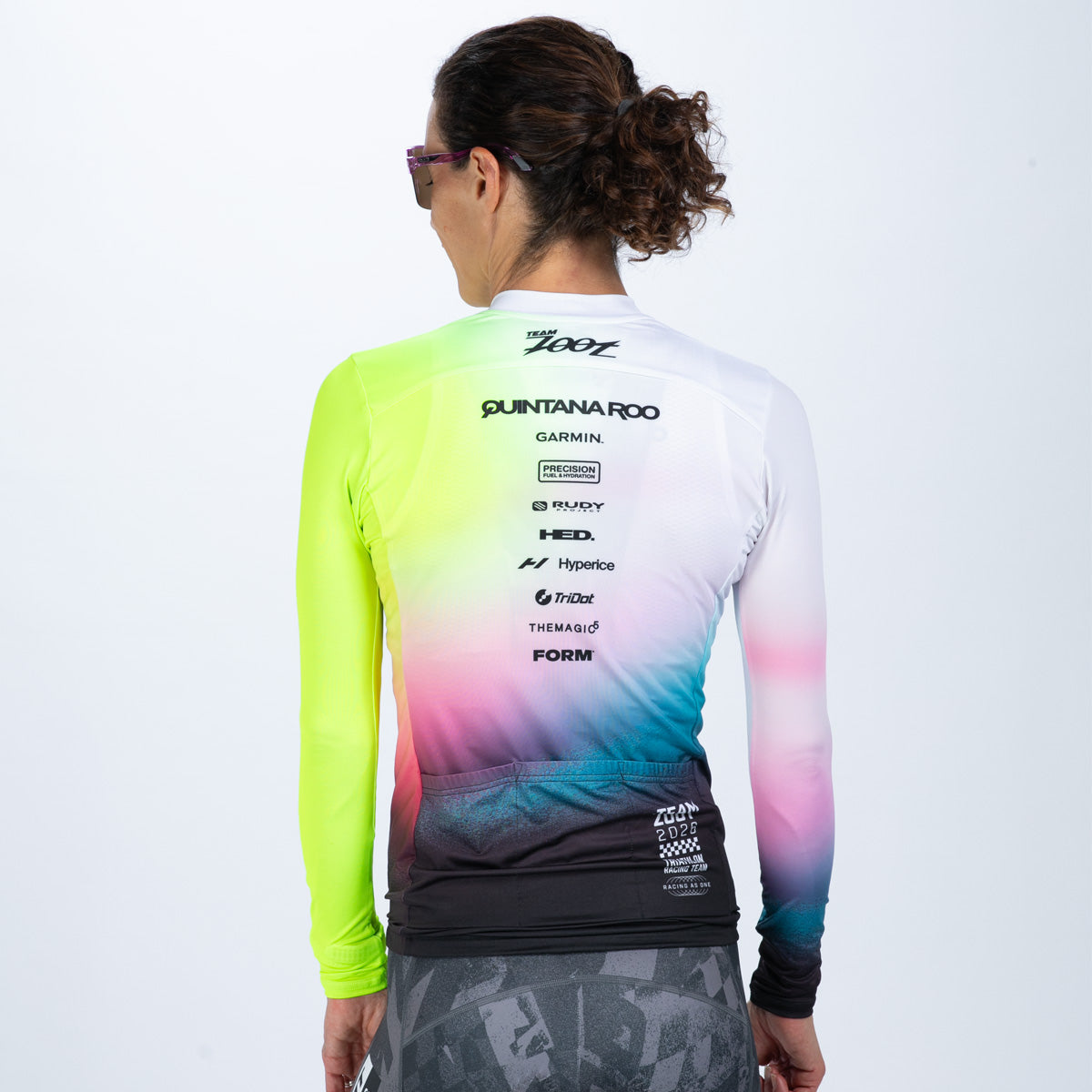 Women's Ltd Cycle Sun Stop Ls Jersey - TZ Afterglow