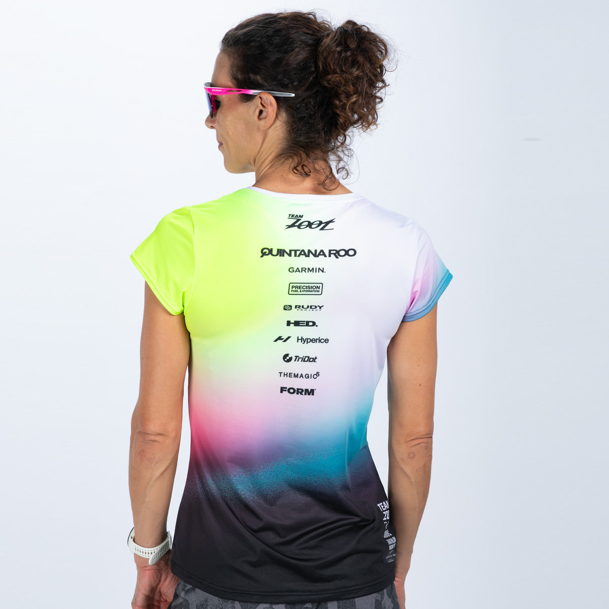 Women's Ltd Run Tee - TZ Afterglow