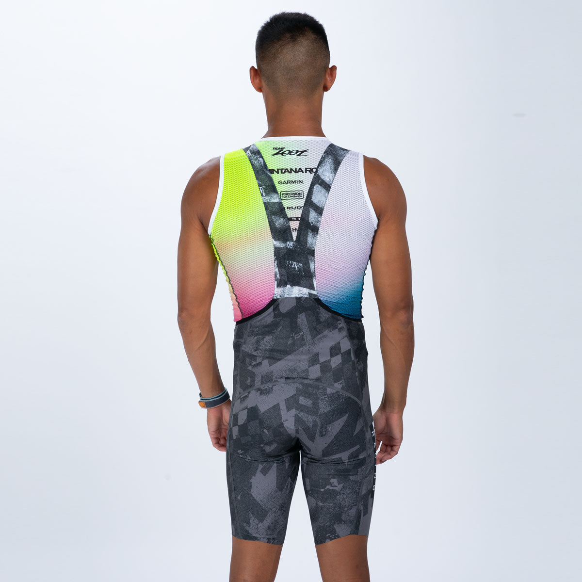 Men's Ltd Cycle Seamless Bib Short - TZ Rattlecan
