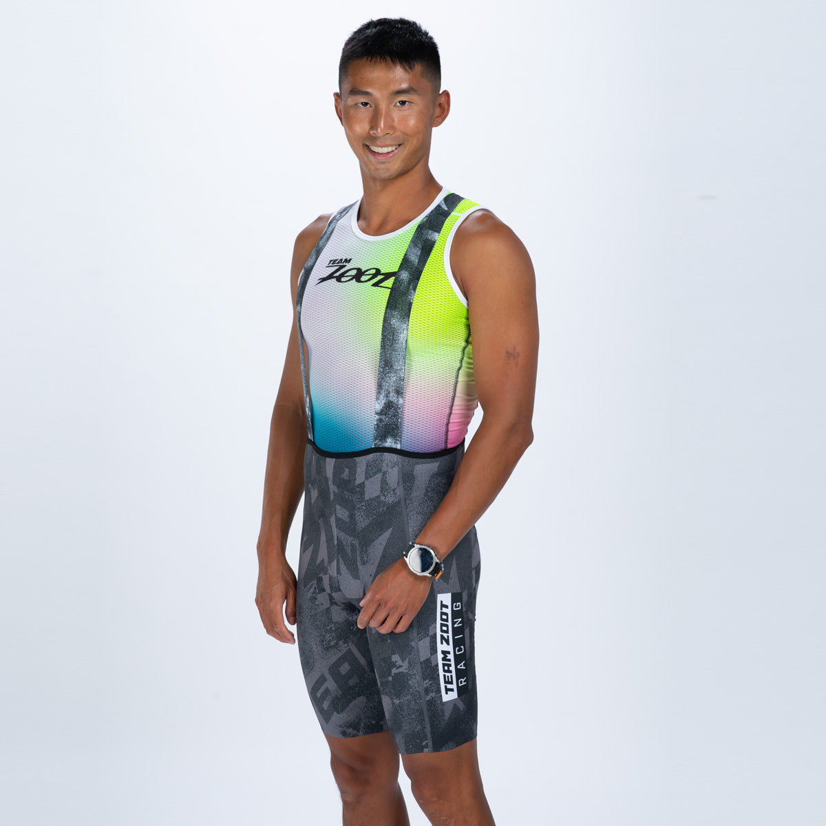 Men's Ltd Cycle Seamless Bib Short - TZ Rattlecan