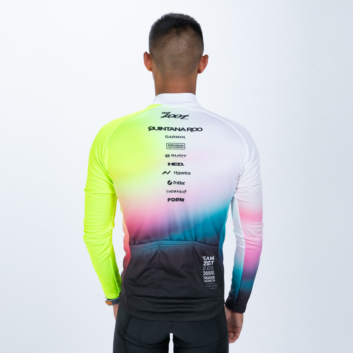 Men's Ltd Cycle Thermo Jersey - TZ Afterglow