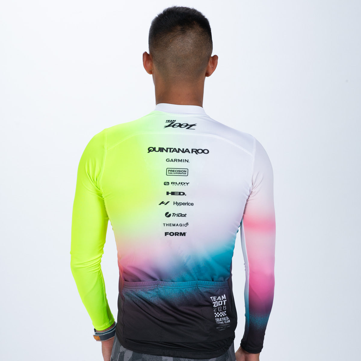 Men's Ltd Cycle Sun Stop Ls Jersey - TZ Afterglow