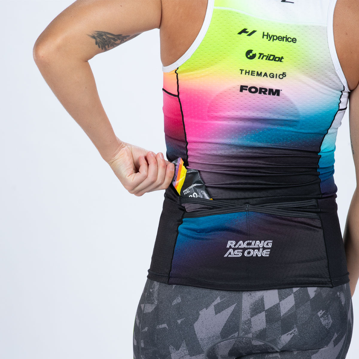 Women's Ltd Tri Tank - TZ Afterglow
