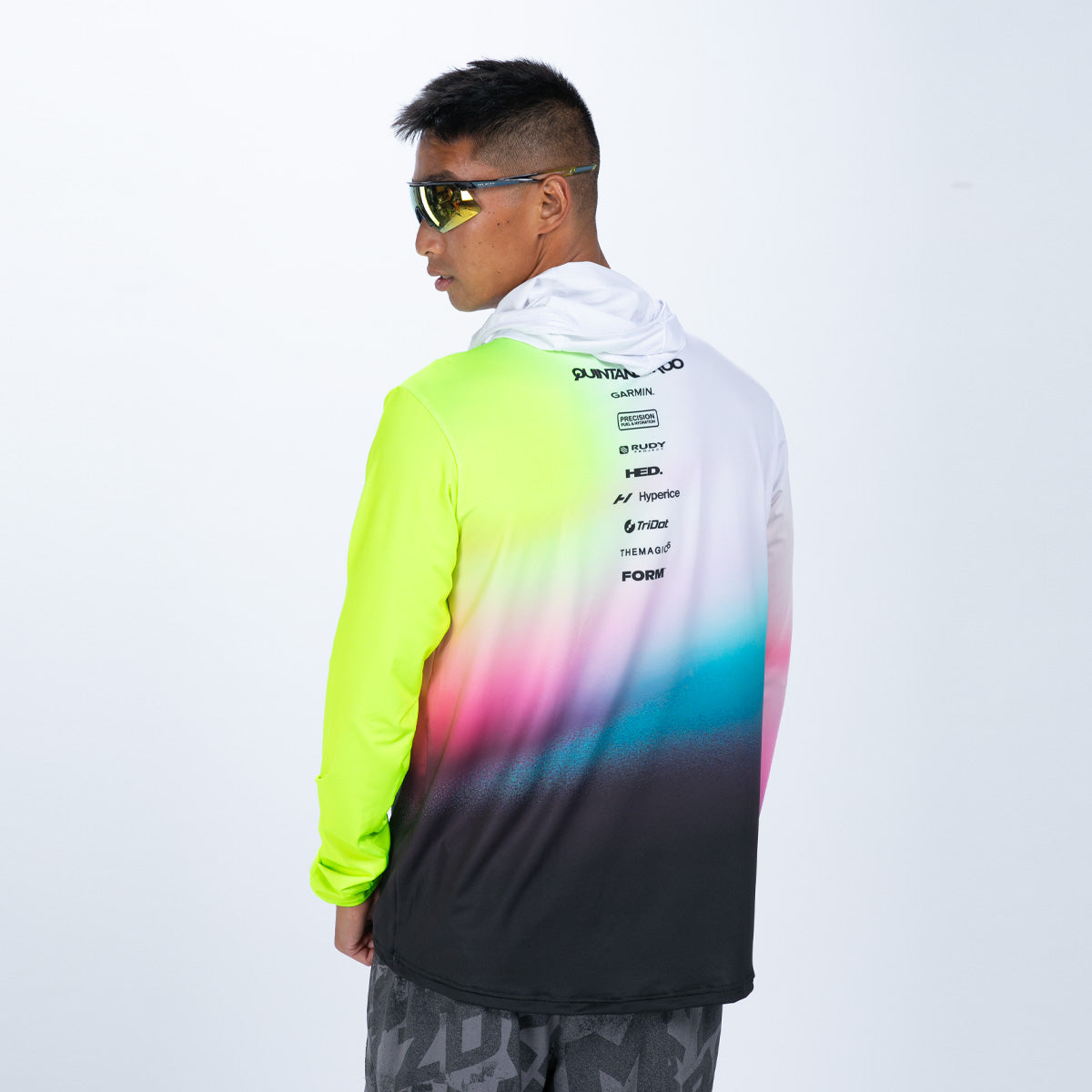 Men's Ltd Run Sun Stop Hoodie - TZ Afterglow