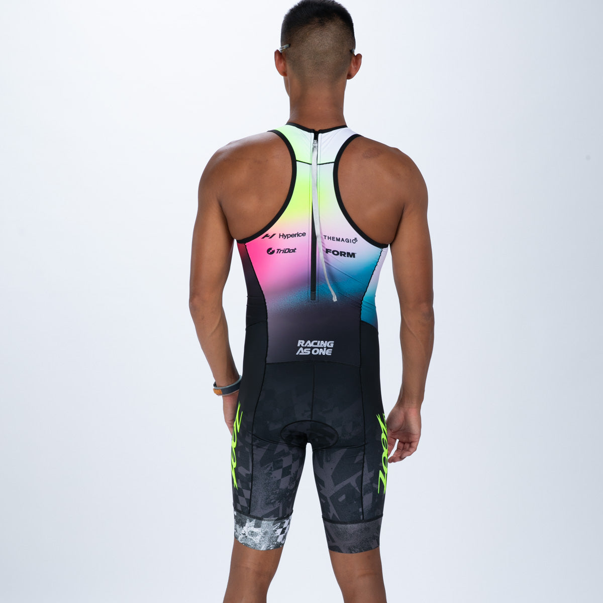 Men's Tri Hyperglide Backzip Racesuit - TZ Afterglow