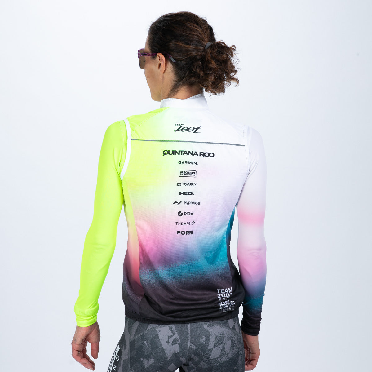 Women's Ltd Cycle Vest - TZ Afterglow