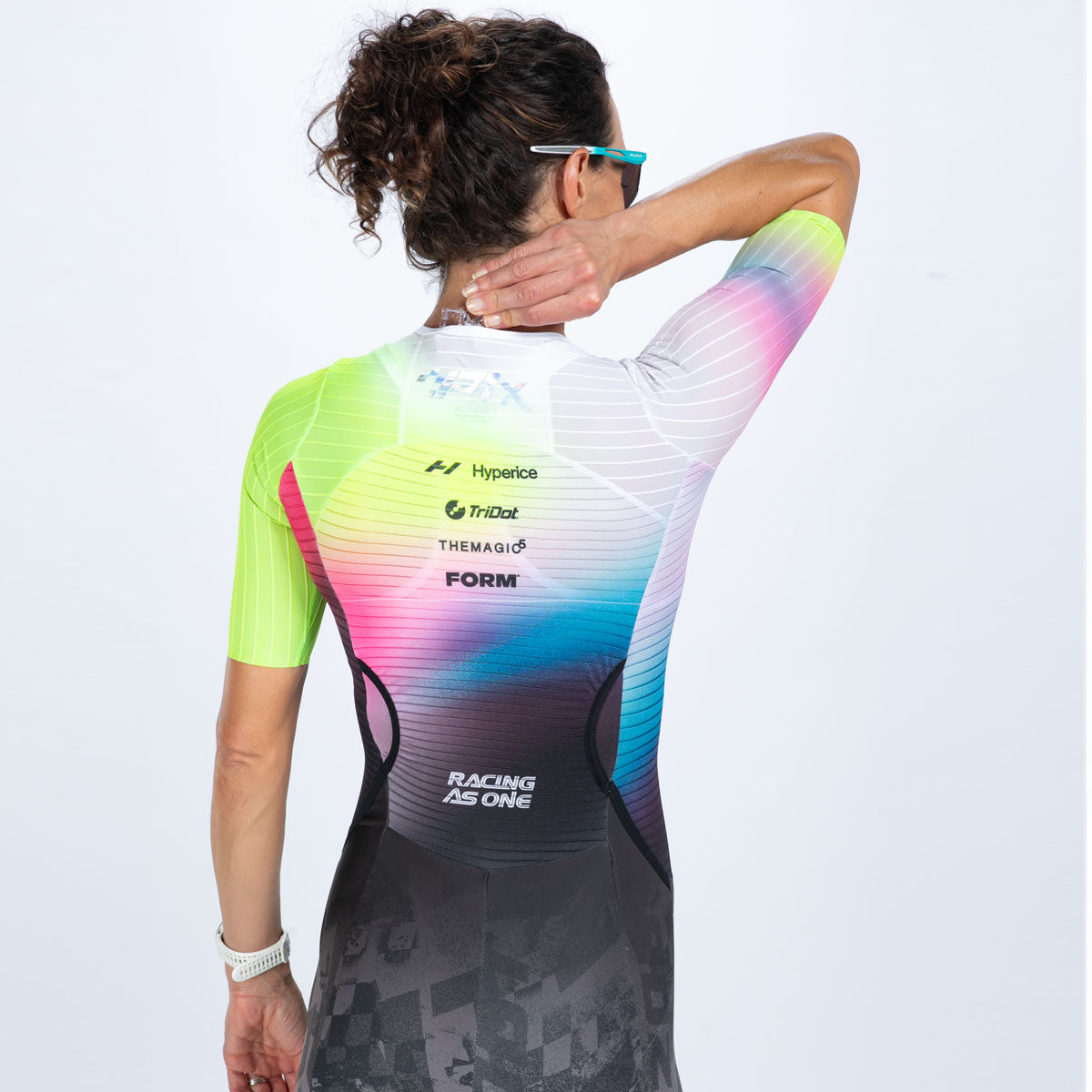 Women's Ultra Tri P1x Racesuit (Sublimated) - TZ Afterglow