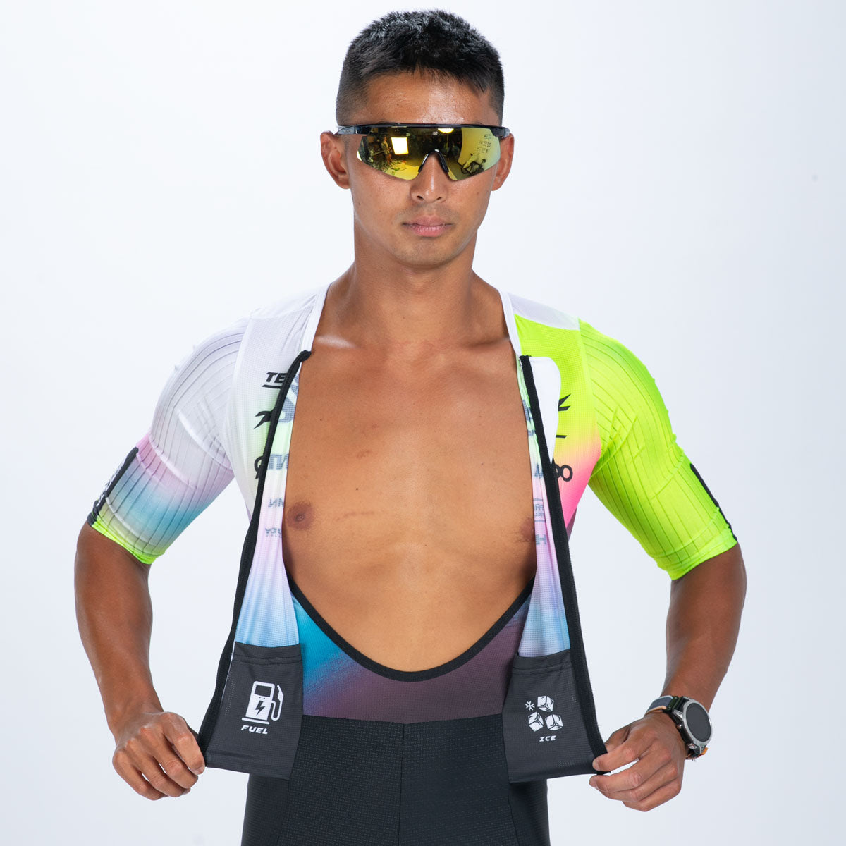 Men's Ultra Tri P1 Racesuit - TZ Afterglow
