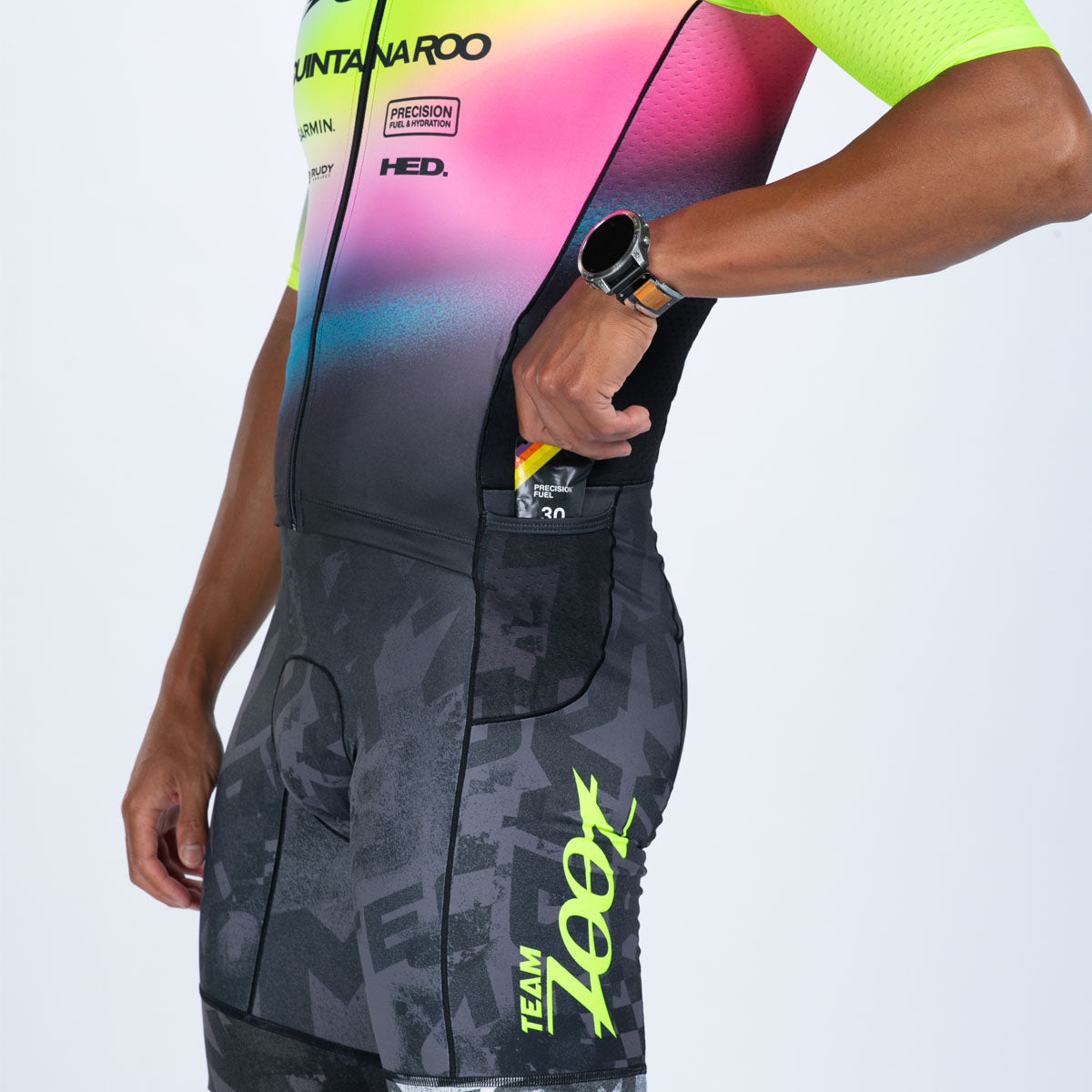 Men's Ltd Tri Aero Fz Racesuit - TZ Afterglow
