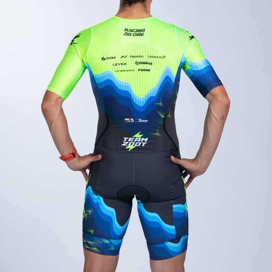 Men's Ultra Tri P1 Racesuit - Printed Bottom