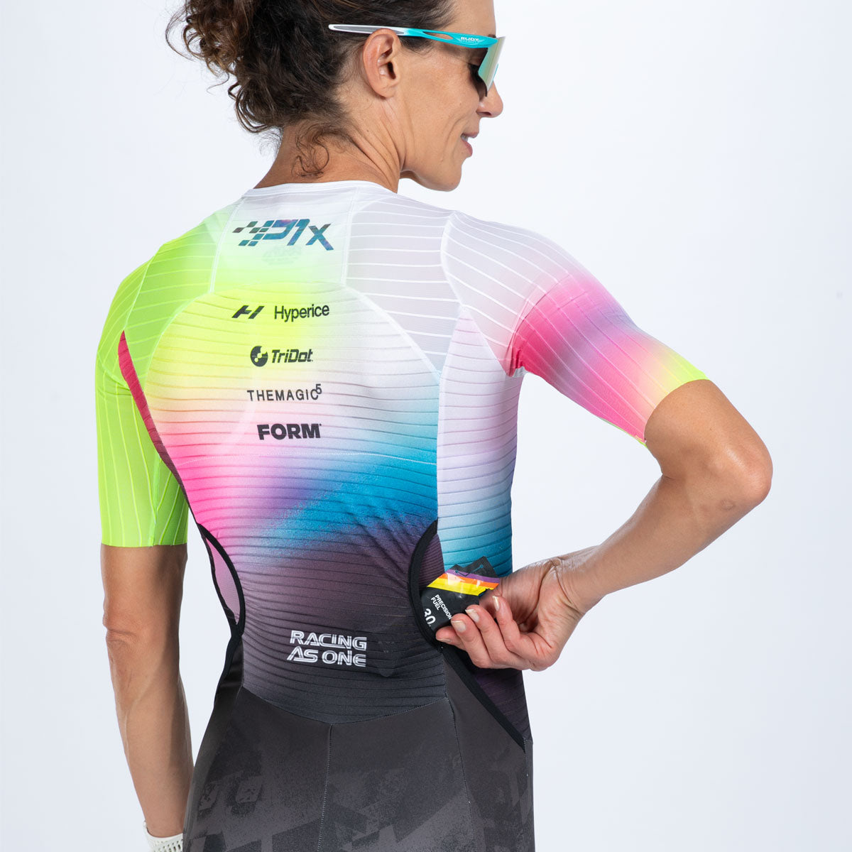 Women's Ultra Tri P1x Racesuit (Sublimated) - TZ Afterglow