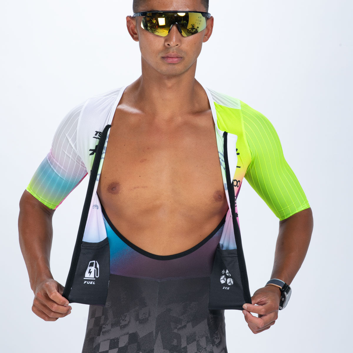 Men's Ultra Tri P1x Racesuit (Sublimated) - TZ Afterglow