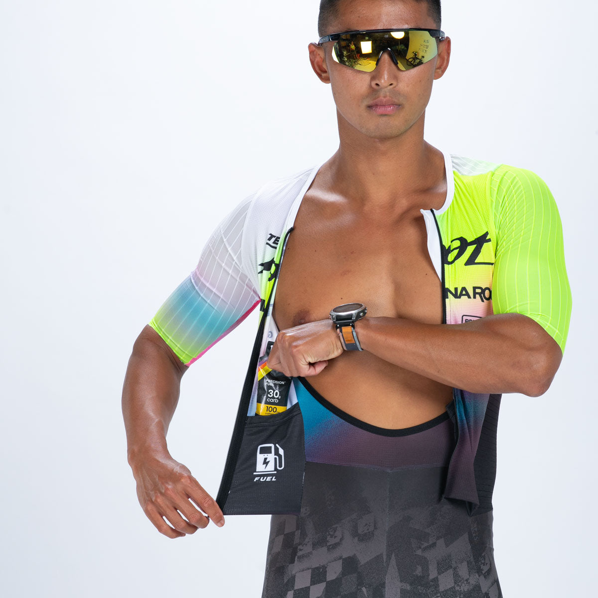 Men's Ultra Tri P1x Racesuit (Sublimated) - TZ Afterglow