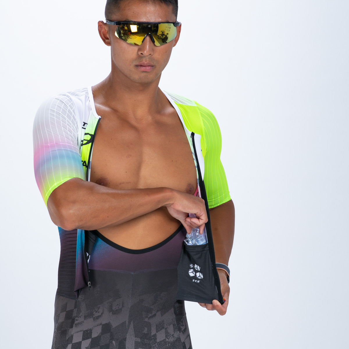 Men's Ultra Tri P1x Racesuit (Sublimated) - TZ Afterglow