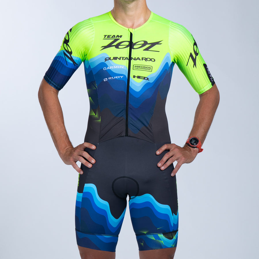 Men's Ultra Tri P1 Racesuit - Printed Bottom