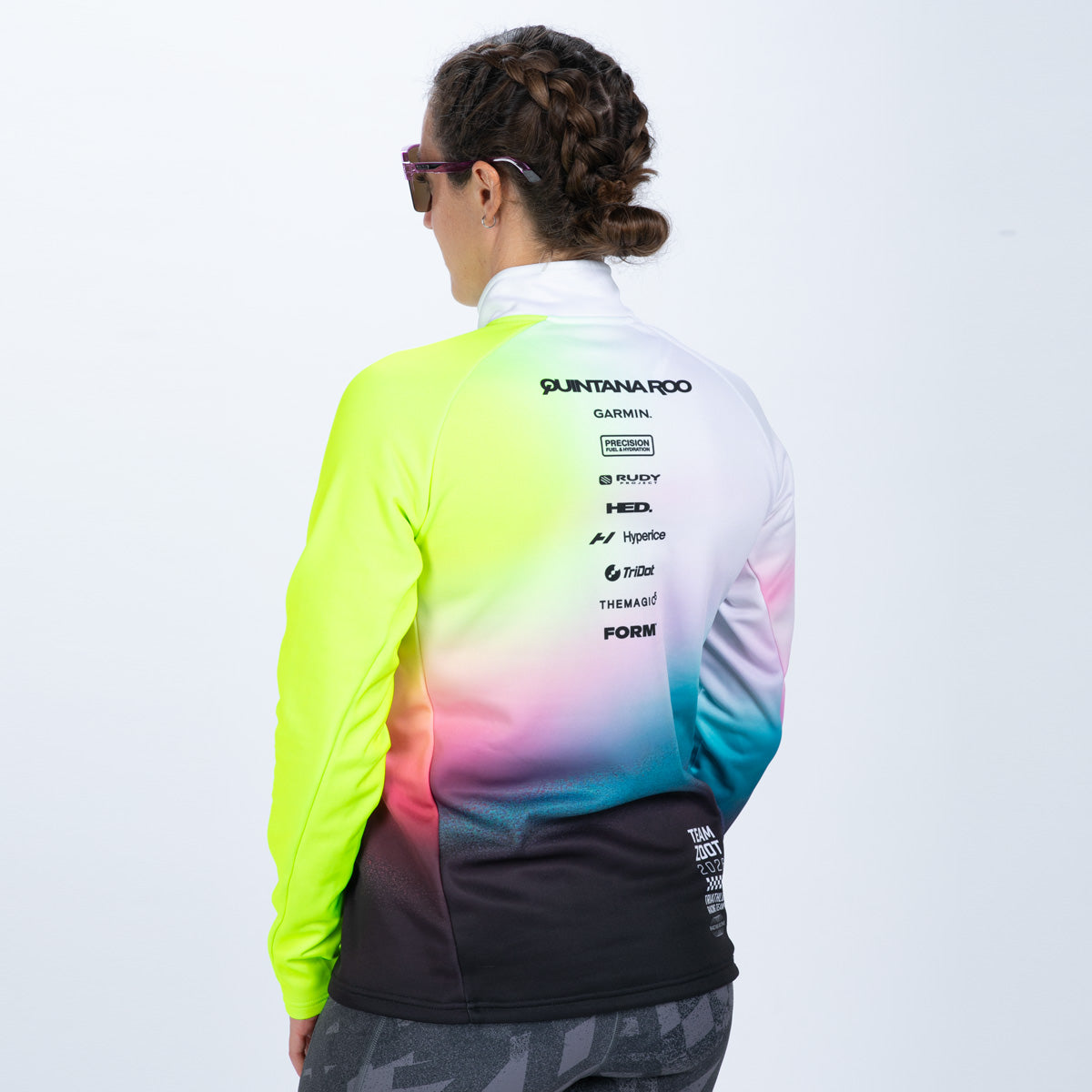 Women's Ltd Run Thermo Half Zip  - TZ Afterglow
