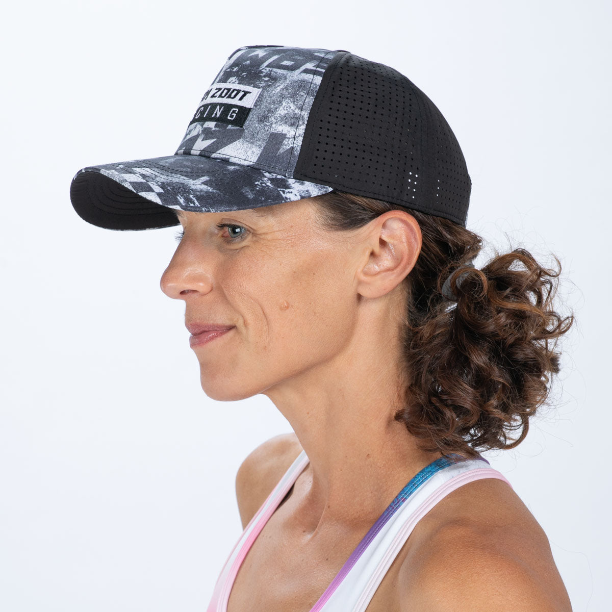 Unisex Tech Curved Bill Hat - TZ Rattlecan