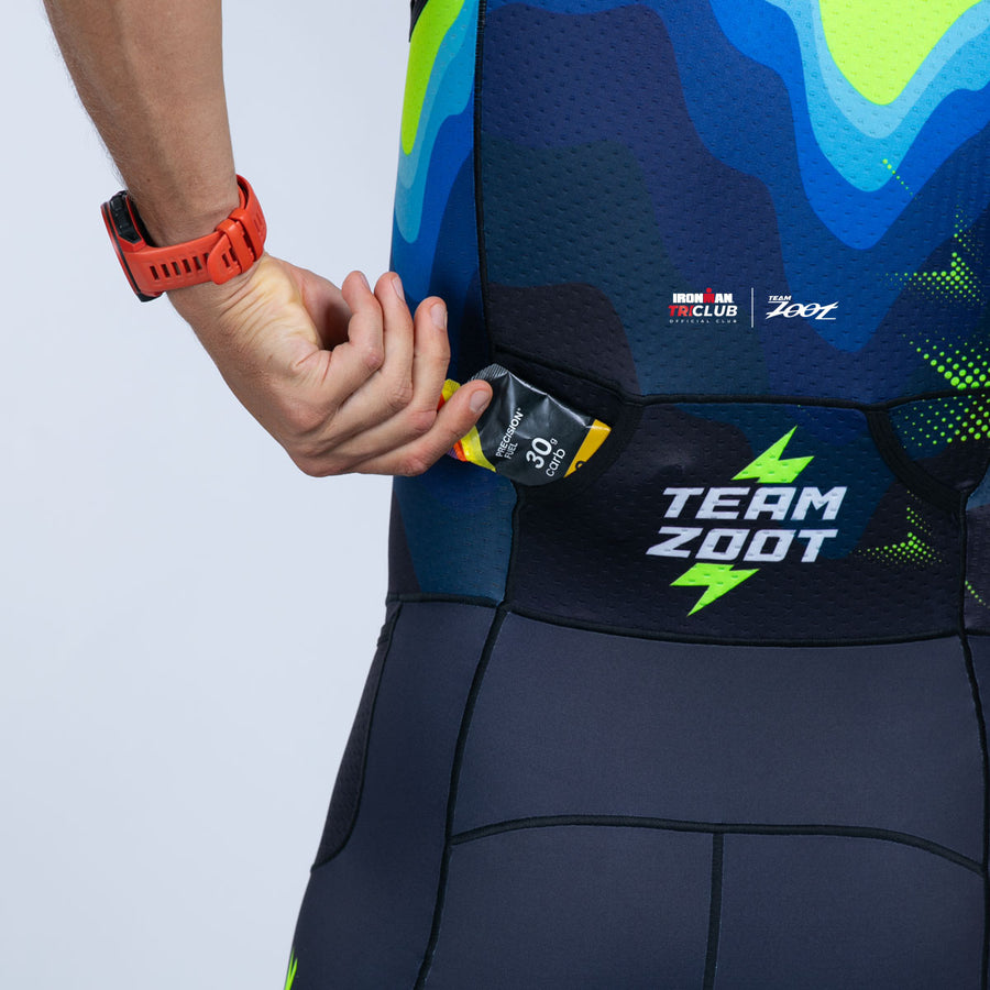 Men's Ltd Tri Slvs Fz Racesuit - Team Zoot 2025